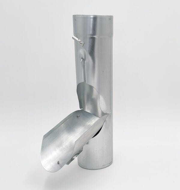 Récupérateur d'eau de pluie en zinc ø100 mm