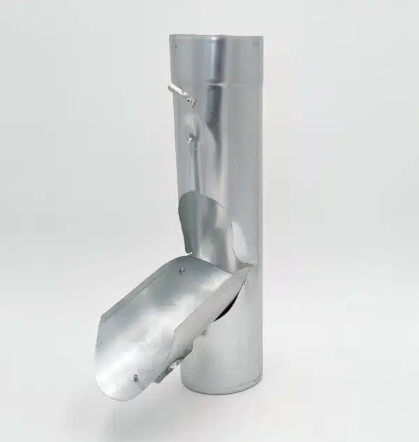 Récupérateur d'eau de pluie en zinc ø100 mm