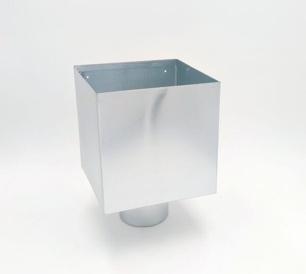 Boite à eau en zinc 200x200 mm – Image 2