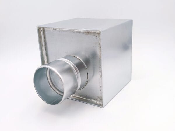 Boite à eau en zinc 200x200 mm – Image 4