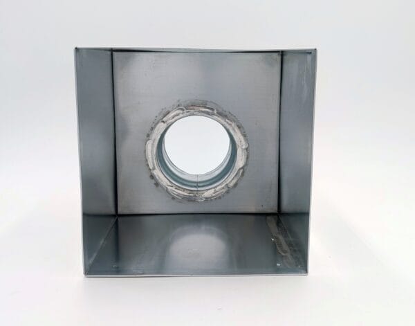 Boite à eau en zinc 200x200 mm – Image 6