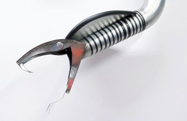 Gargouille en zinc Serpent