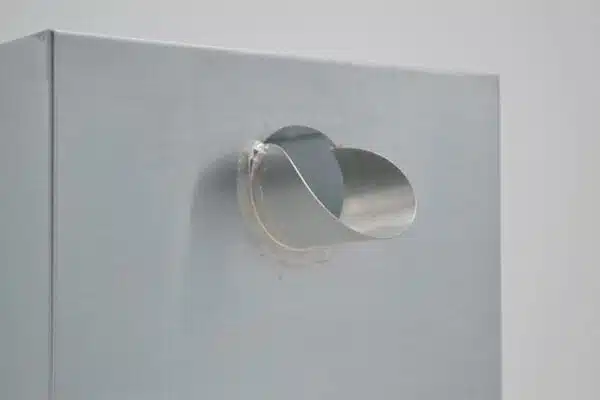Boite à eau en zinc 200x200 mm avec trop plein – Image 5