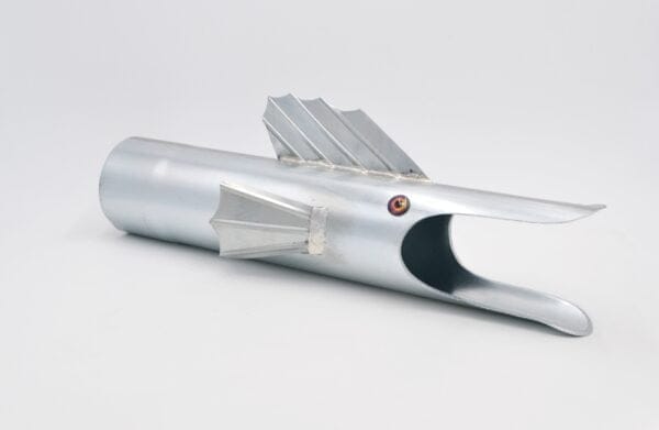 Gargouille de gouttière en zinc Barracuda – Image 2