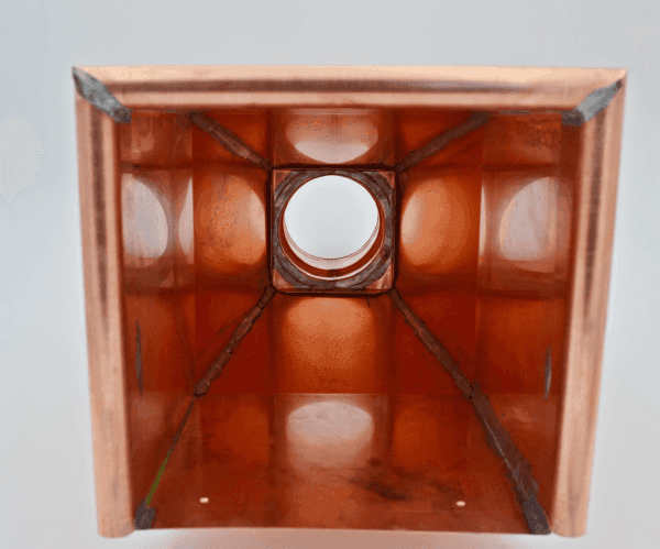 Boite à eau en cuivre tronconique – Image 3