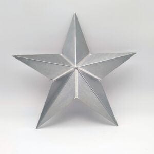 Étoile en zinc 33 cm