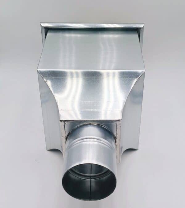 Boite à eau en zinc incurvée – Image 3