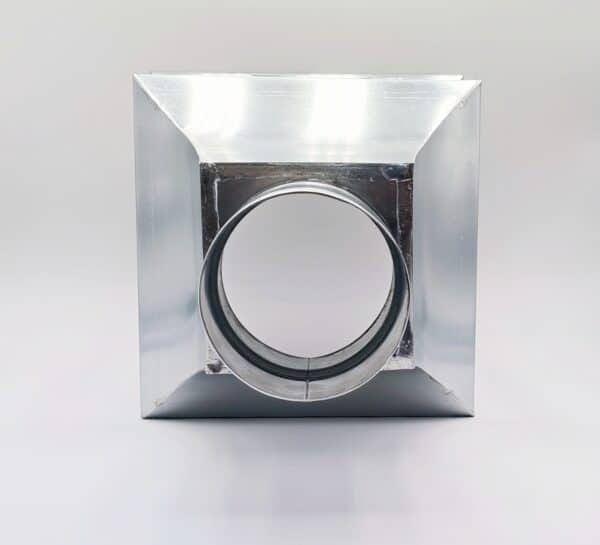 Boite à eau en zinc incurvée – Image 5