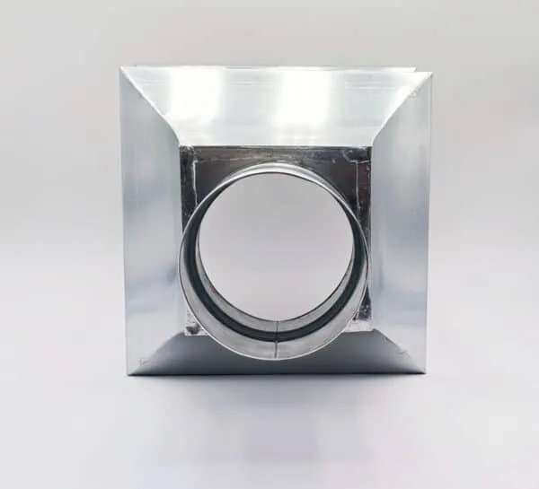 Boite à eau en zinc incurvée – Image 5