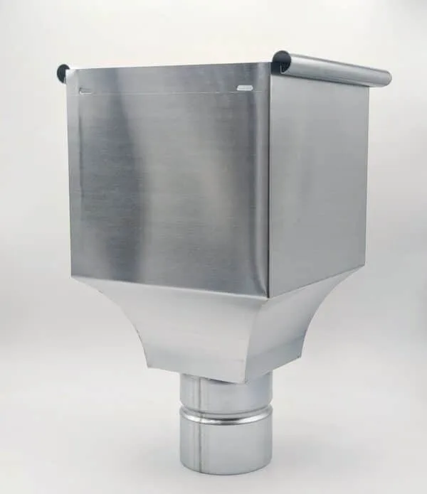 Boite à eau en zinc incurvée – Image 4