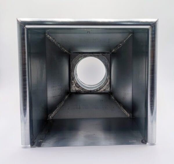 Boite à eau en zinc incurvée – Image 6