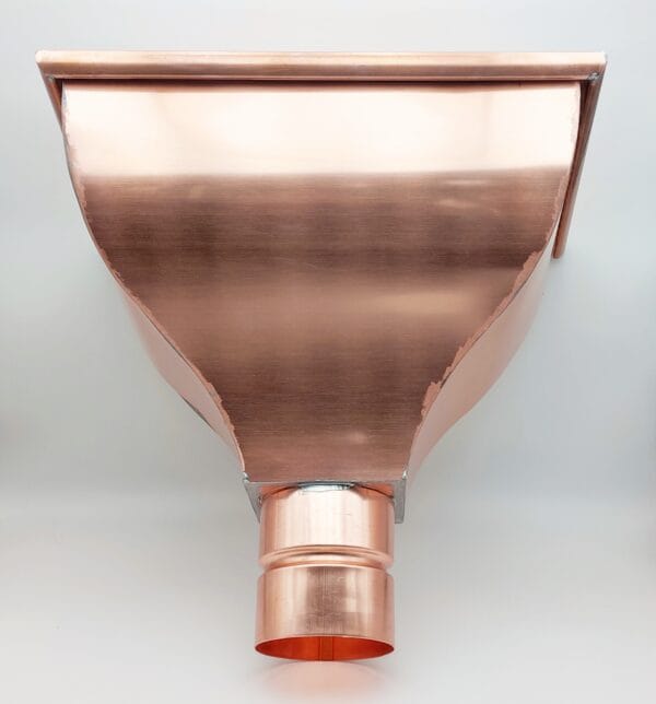 Boite à eau en cuivre galbée – Image 6