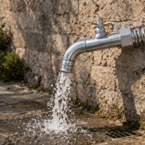 Sortie de Gouttière Zinc Robizinc – Ø80 & Ø100 mm