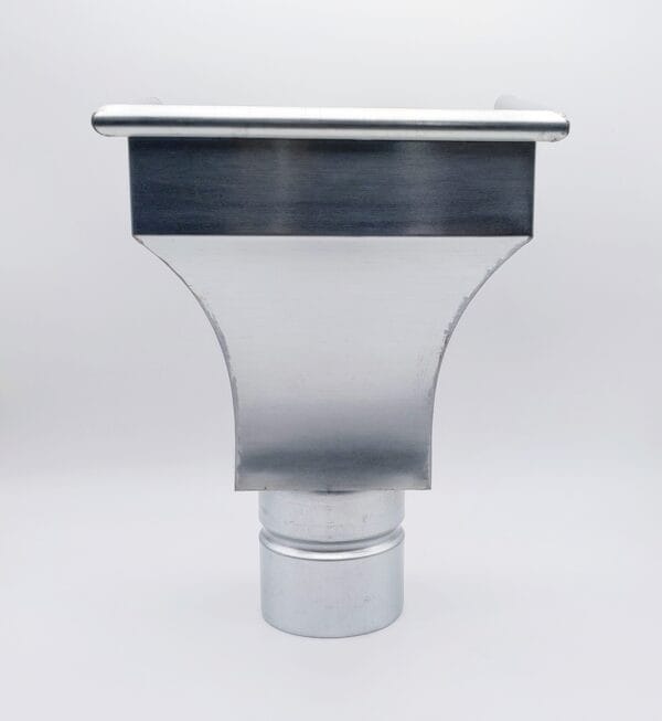Boite à eau en zinc incurvée – Image 2