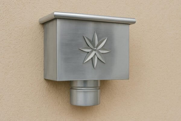 Boite à eau 250x150 mm zinc