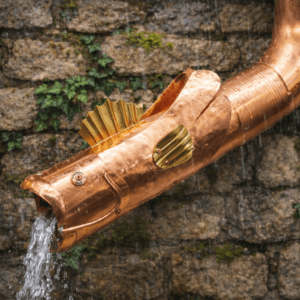 Gargouille Cuivre Aqualith – Ø80 & Ø100 mm