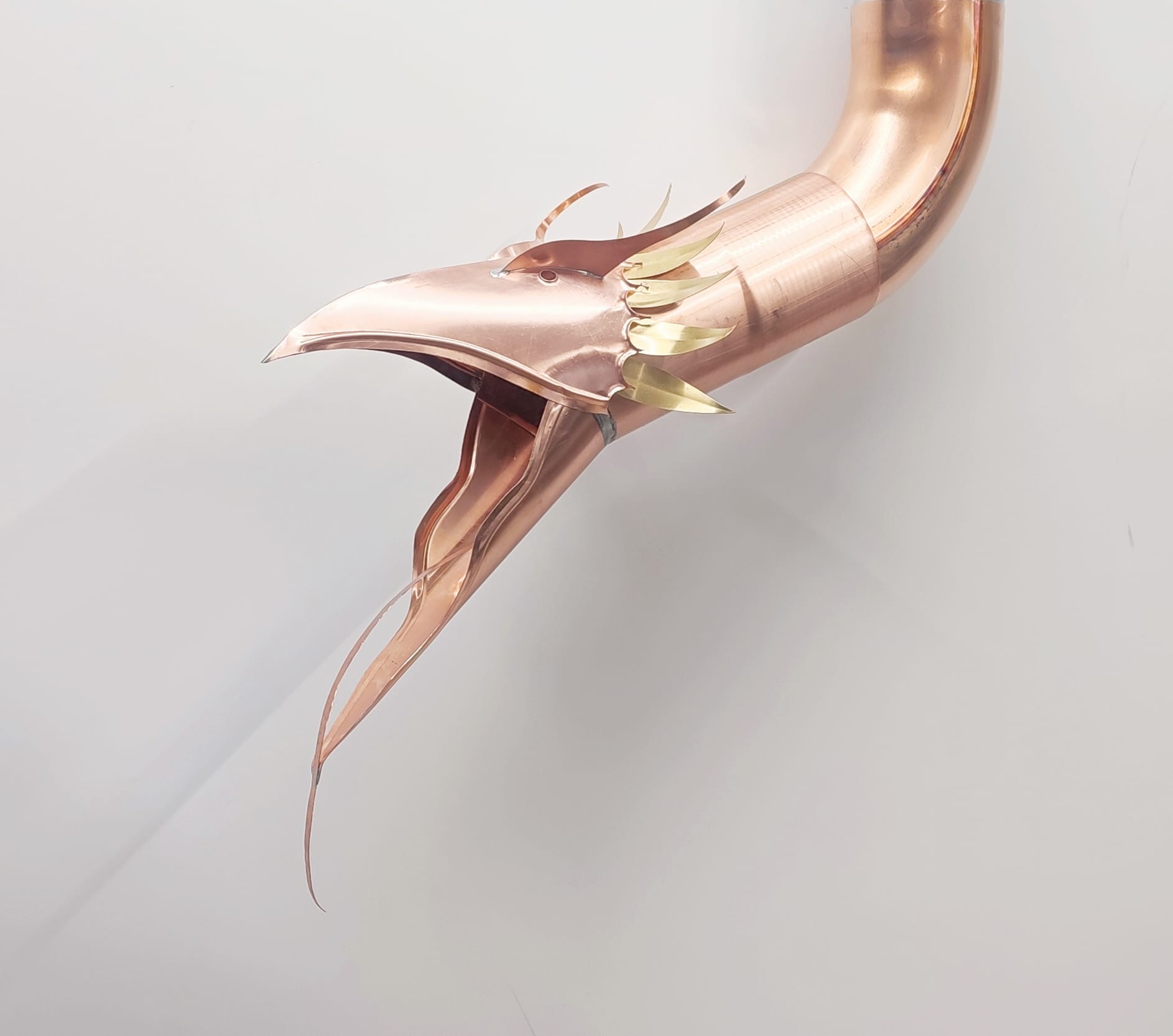 Gargouille Cuivre Noctua - Ø80 & Ø100 mm – Image 2