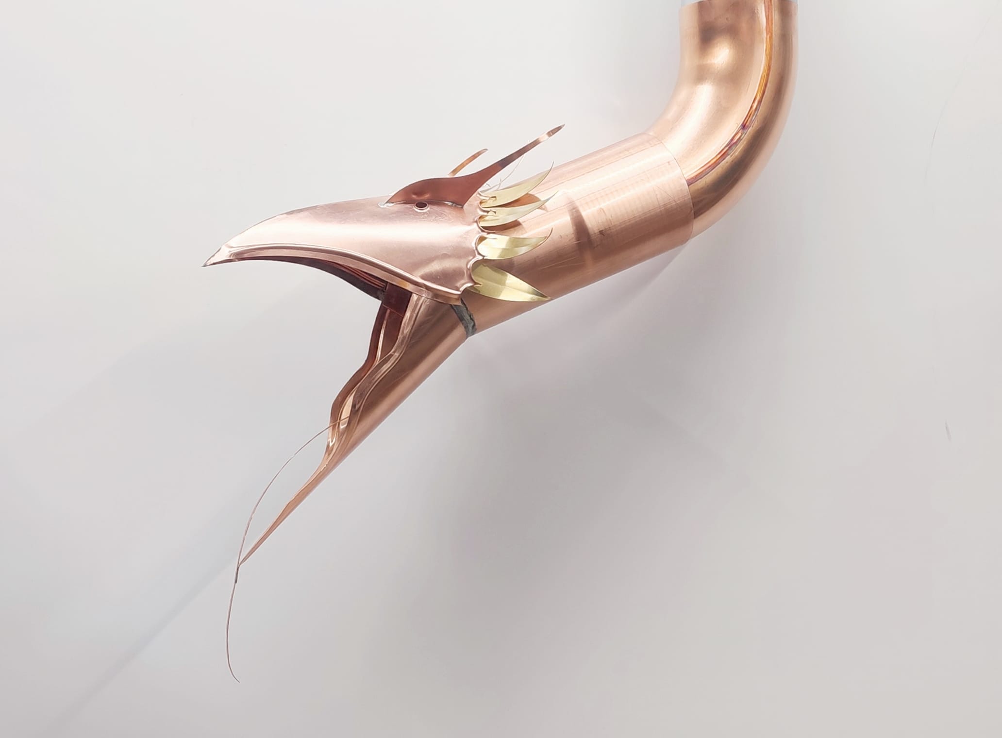 Gargouille Cuivre Noctua - Ø80 & Ø100 mm – Image 4