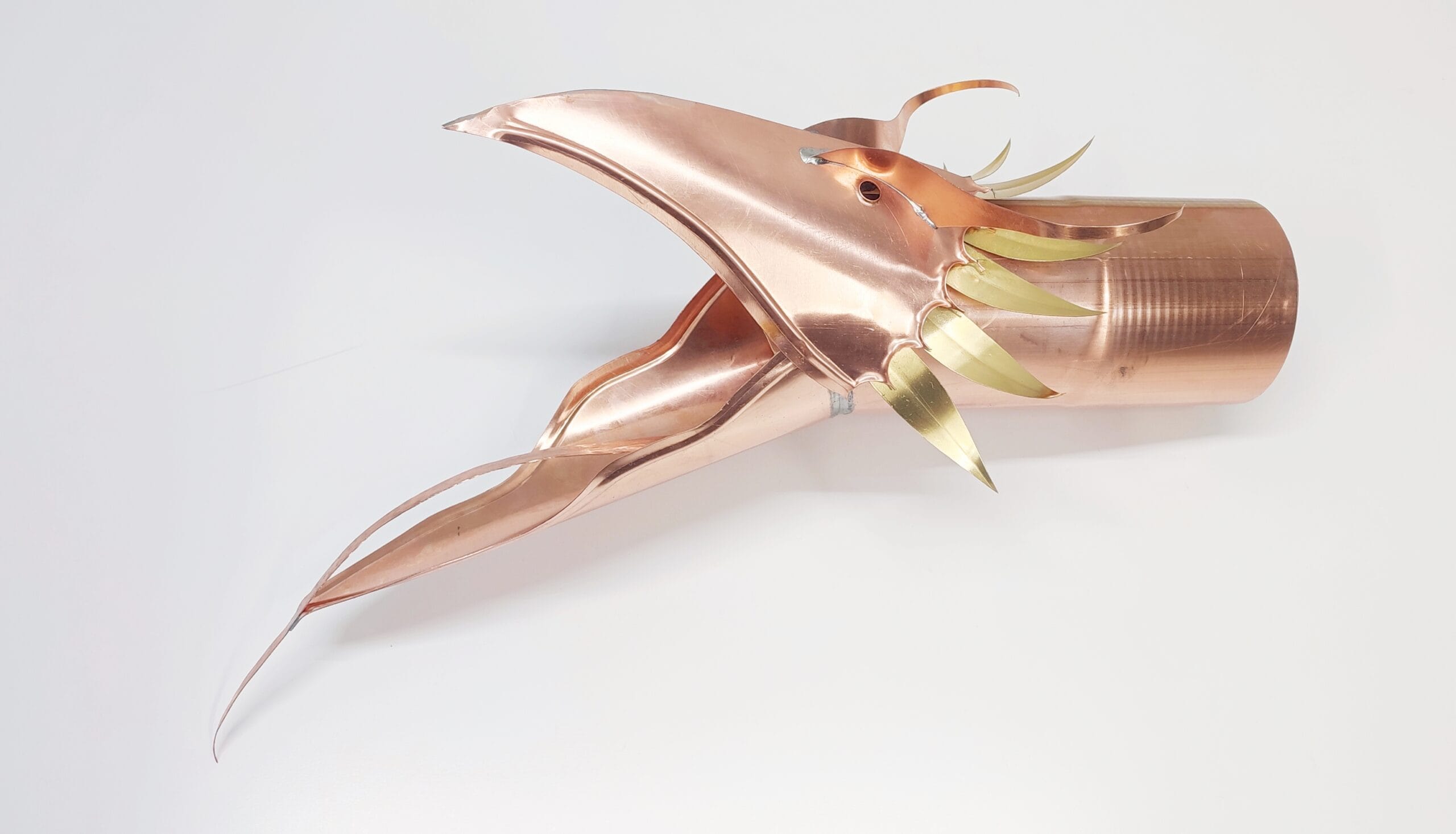 Gargouille Cuivre Noctua - Ø80 & Ø100 mm – Image 3