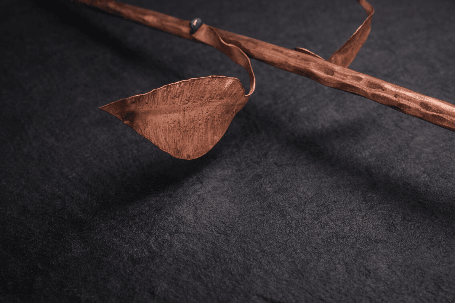 Rose en Cuivre Artisanale – Fleur Éternelle – Image 5