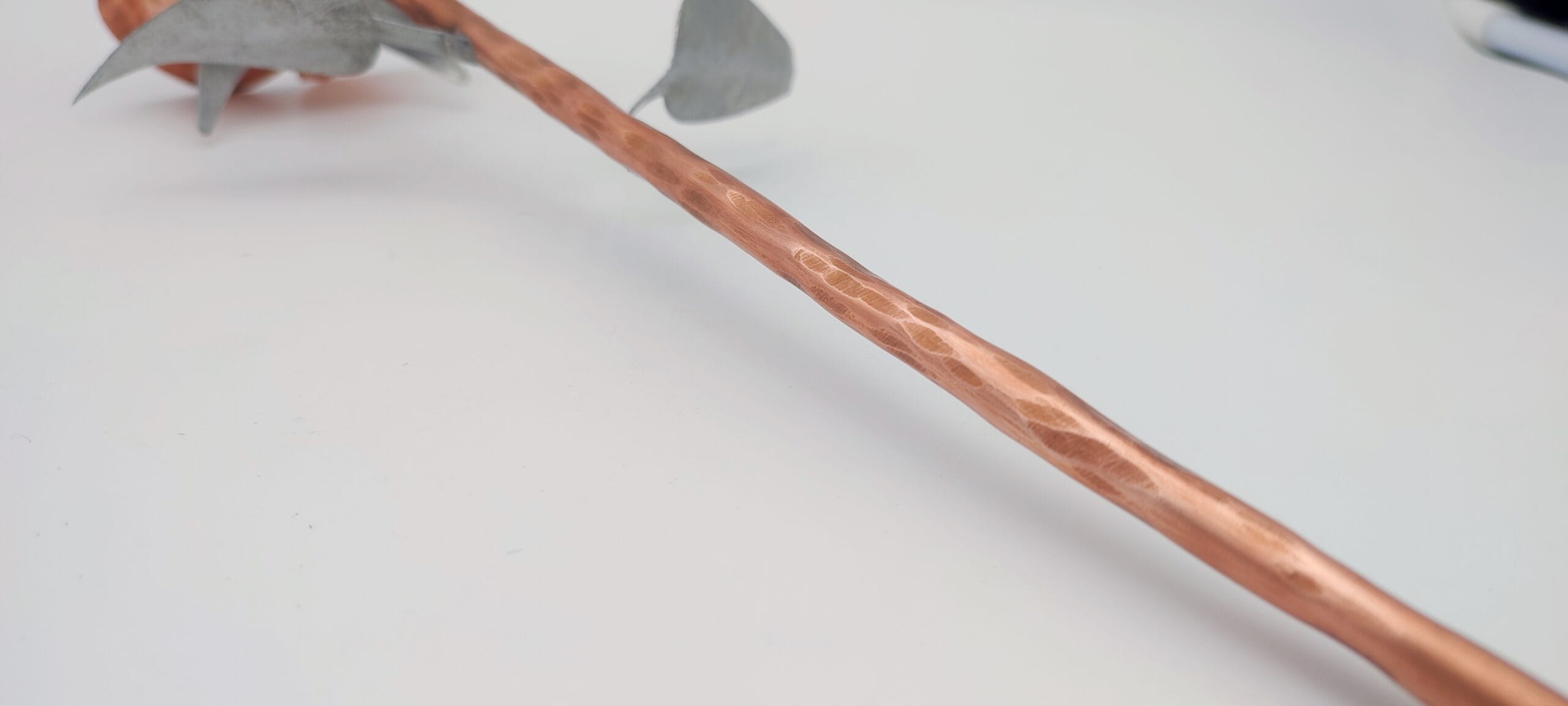 Rose Éternelle Cuivre Zinc – Cadeau Artisanal Unique – Image 7